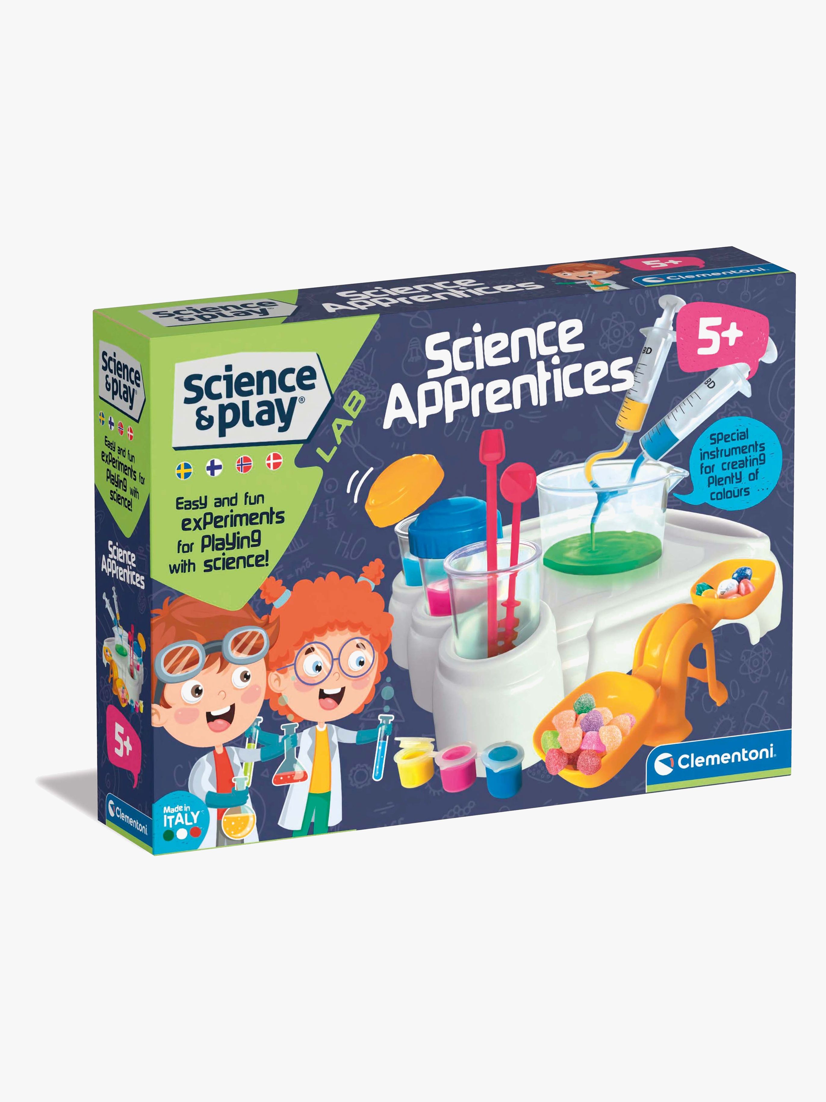 Clementoni Junior Experimentlåda Vetenskapslärlingar