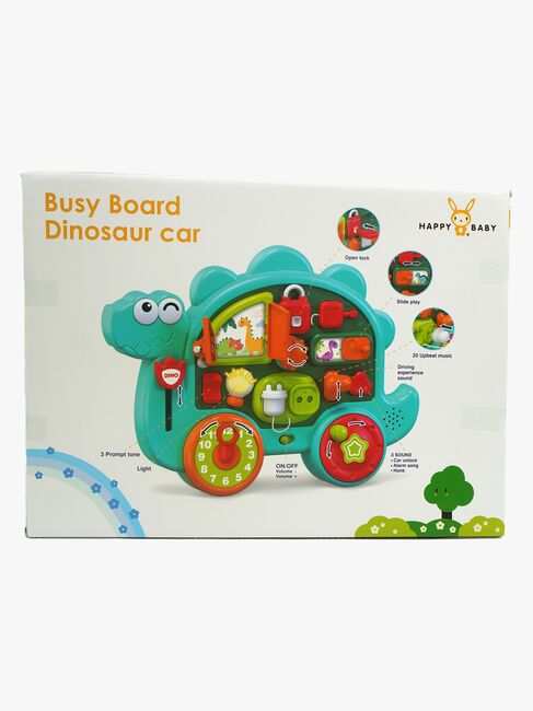 Happy Baby Aktivitetsleksak Dinosauriebil med Ljus & Musik