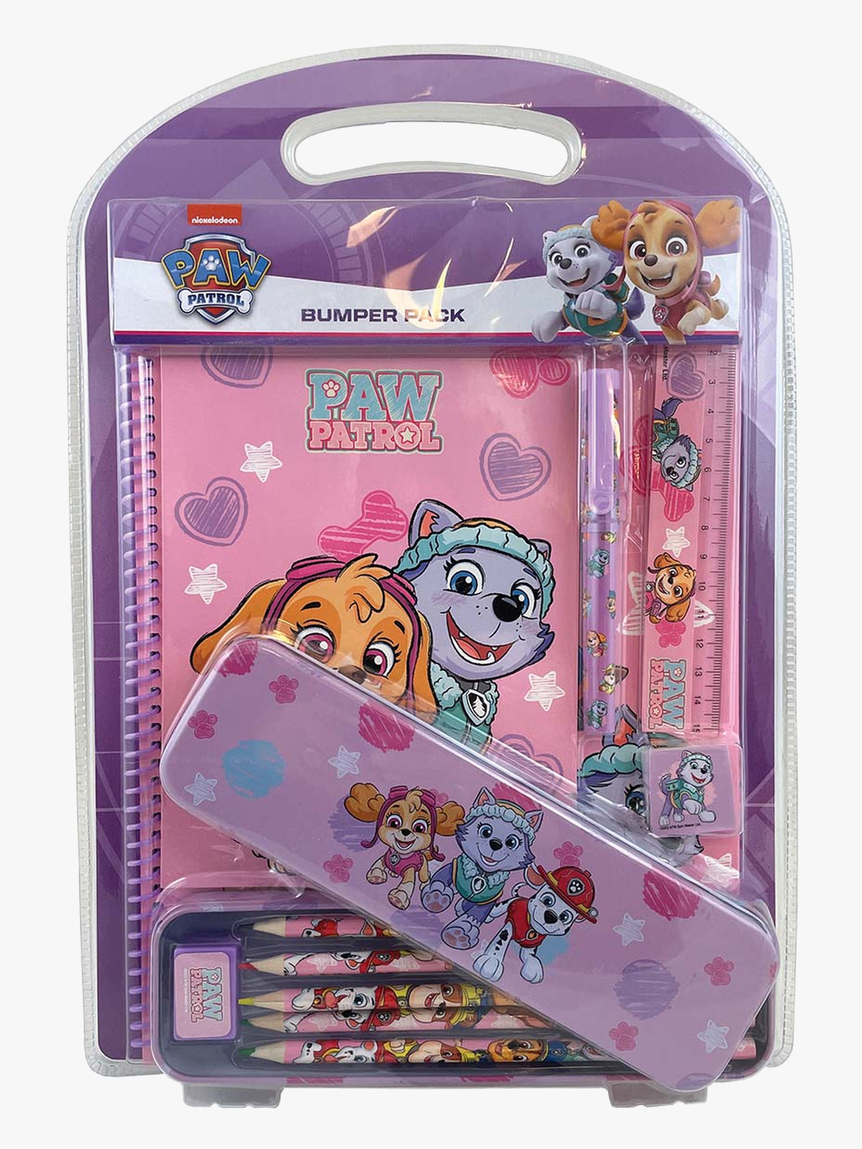 Paw Patrol Skrivset med Plåtask