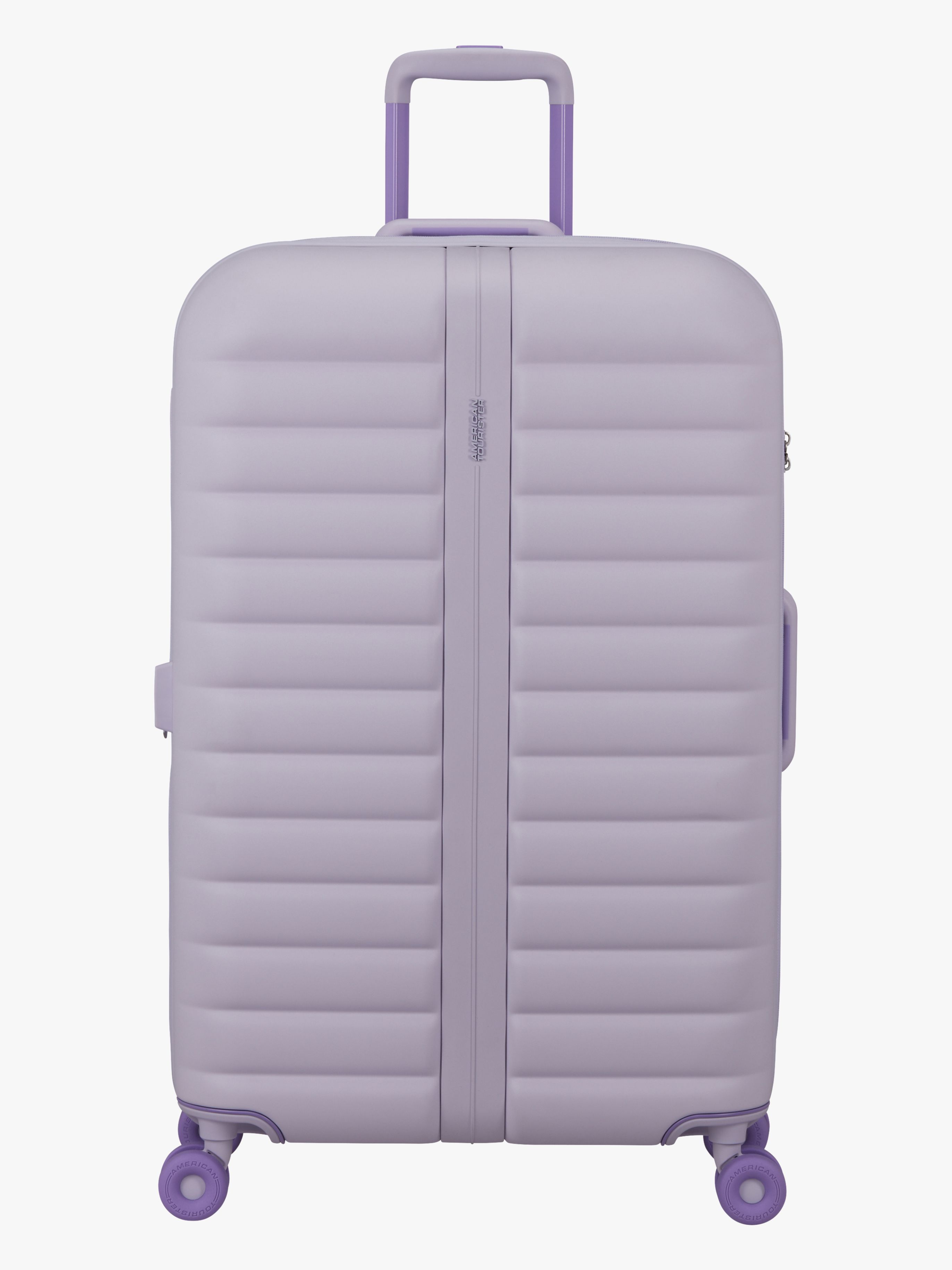 American Tourister Neovibe Spinner Resväska 96-106L, Fresh Lilac
