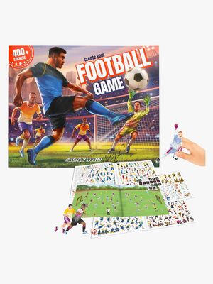 Dino World Bastelbuch Gestalte Dein Fußballspiel