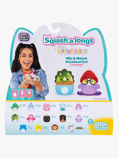 Squish-a-longs Figurset Series 3 14-Pack