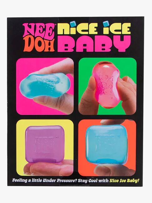 NeeDoh Nice Ice Baby Stressbollar 4-Pack