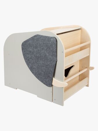 Small Foot Bokhylla med Förvaring & Sittplats Elefant