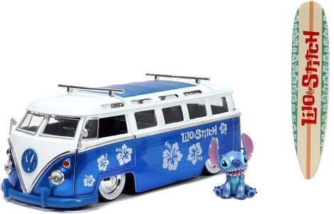 Jada Toys  Disney Lilo & Stitch Folkabuss med Stitch-figur 1:24