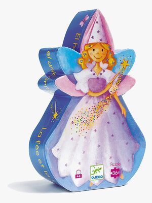 Djeco Pussel Älva & Enhörning 36 Bitar