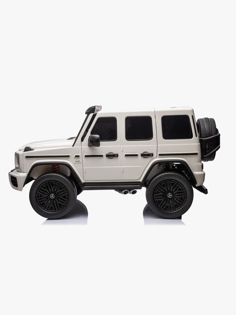 Mercedes Benz AMG G63 Elbil, Vit