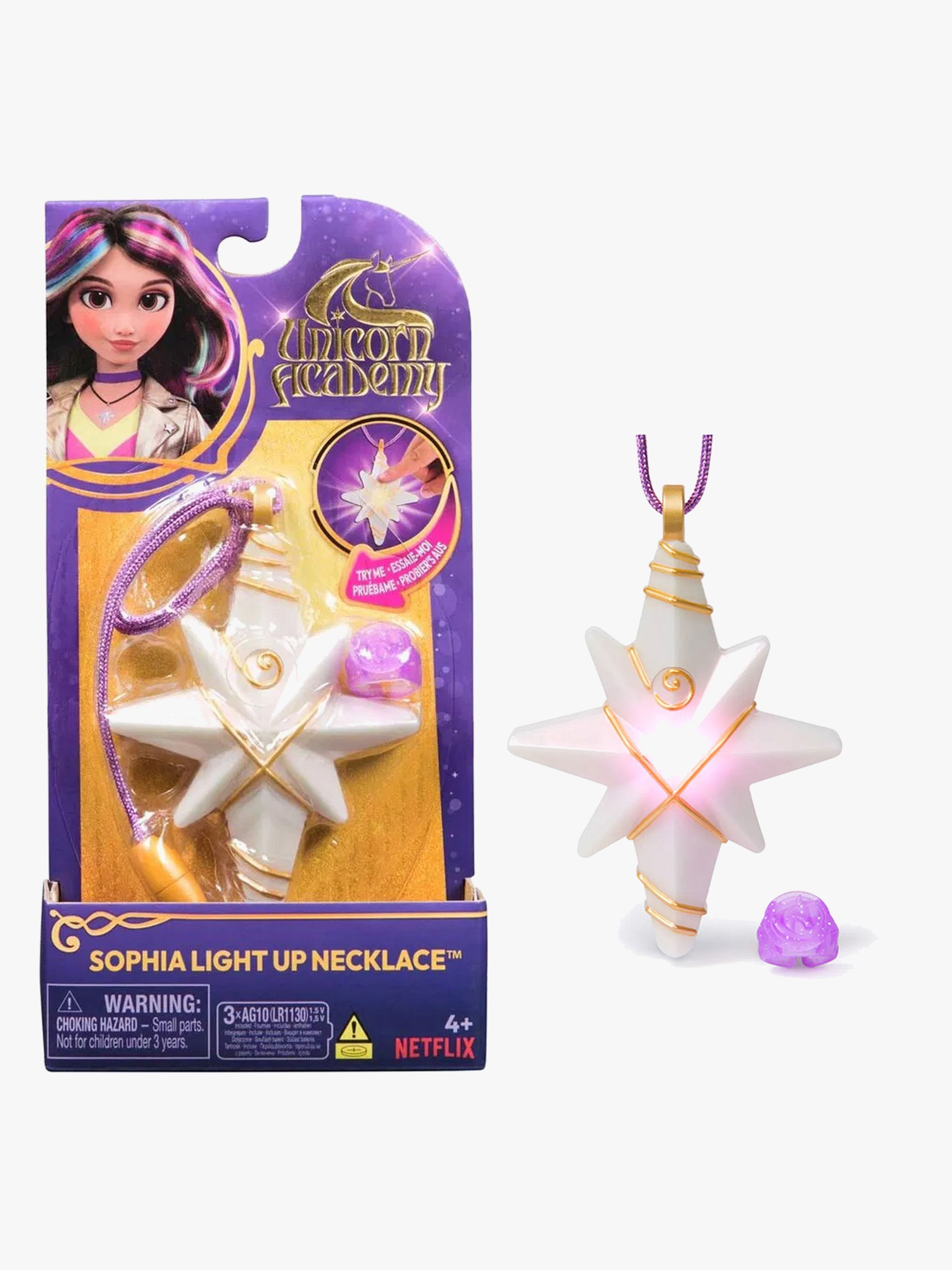 Unicorn Academy Accessoarset Sophia's Light Up Necklace &  Ring