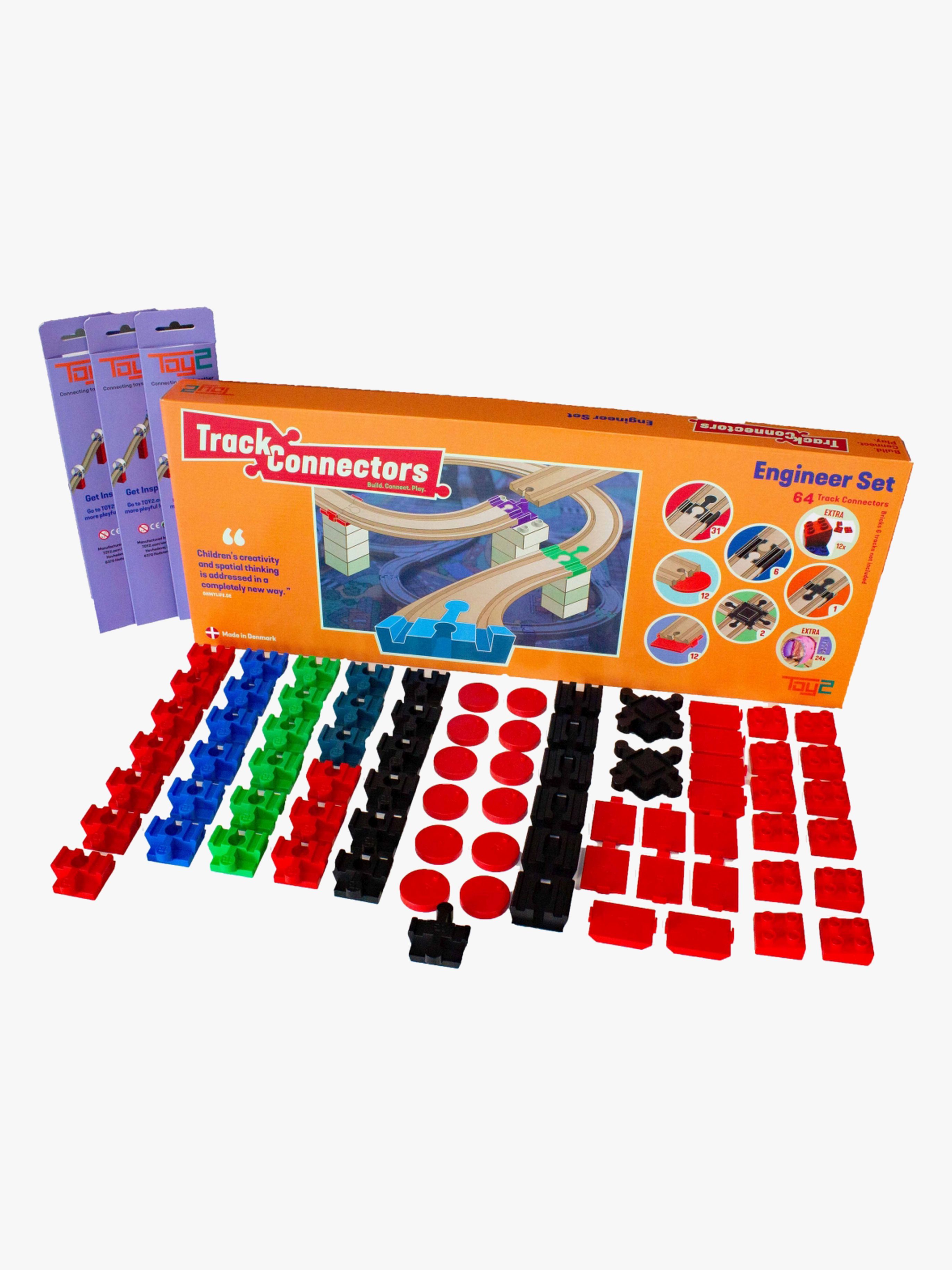 TOY2 Track Connectors Engineer Kopplingar 100 Delar