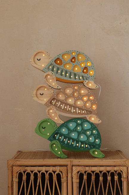 Little Lights Lampa Sköldpadda, Galapagos Sage