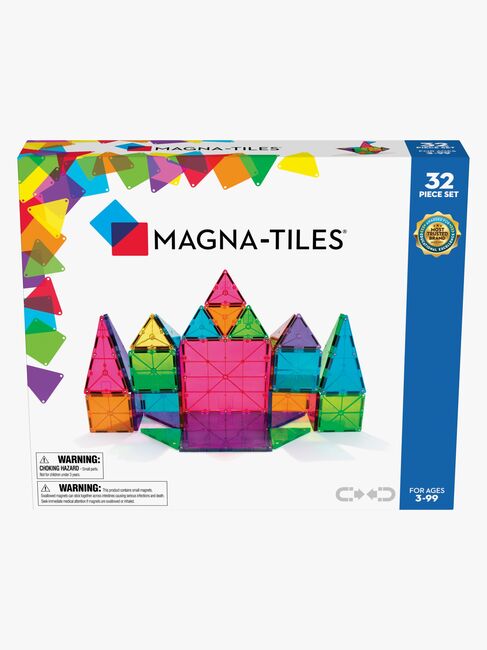 MAGNA-TILES Clear Colours Byggsats 32 Delar