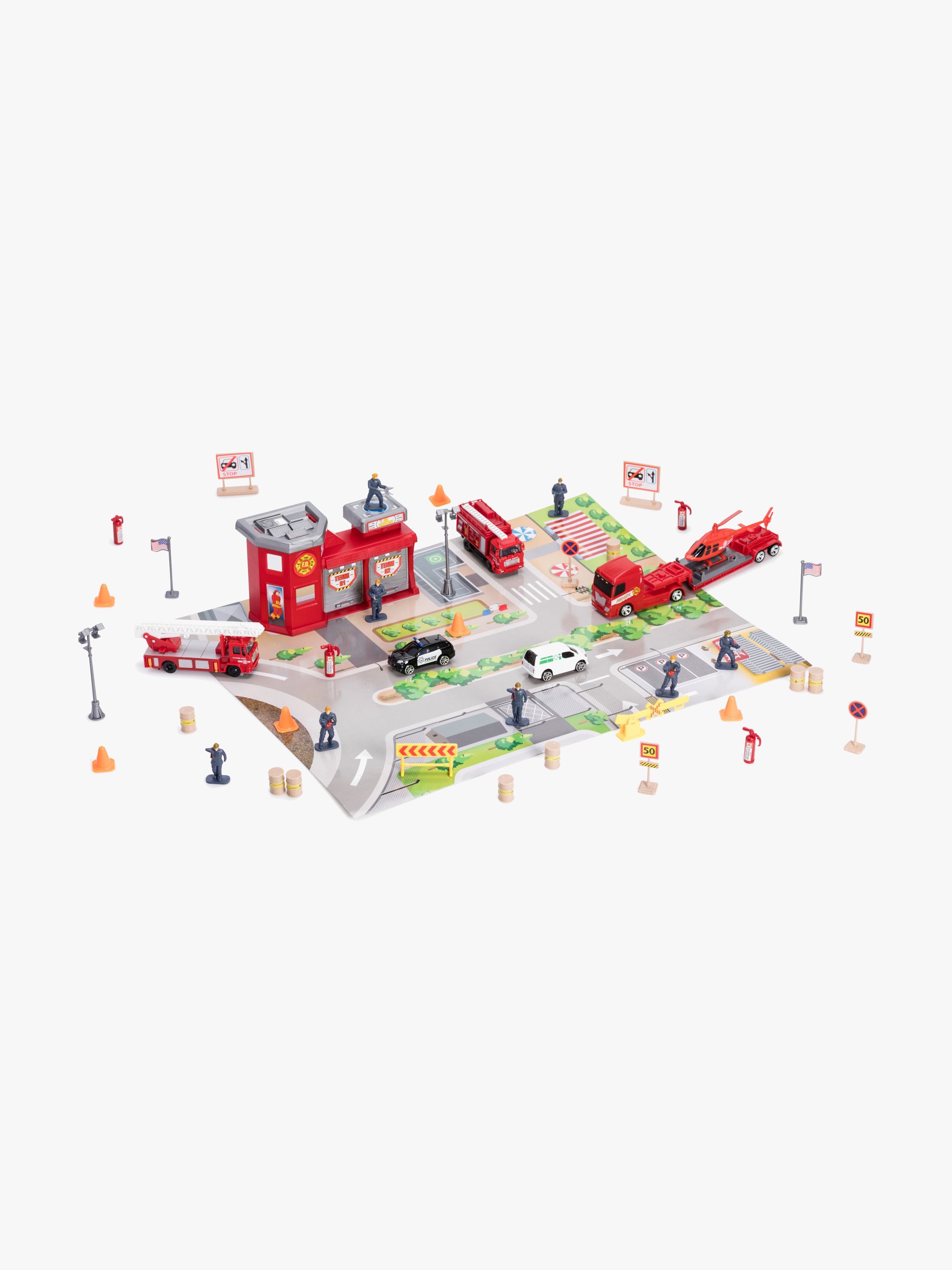 Alex's Garage Brandstation Lekset 50 Delar