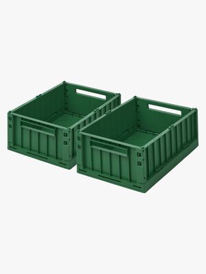 LIEWOOD Weston Storage Boxes M 2-Pack, Garden Green