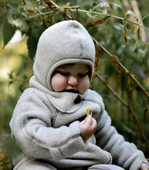 Mikk-Line Ulloverall Merino, Melange Offwhite