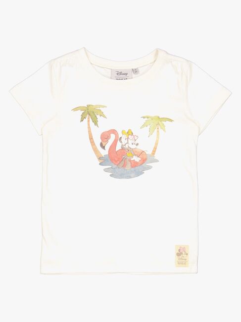 Wheat Mimmi Pigg T-Shirt, Ivory 