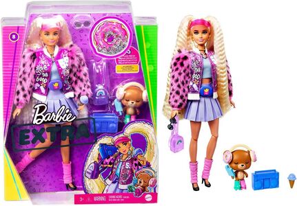 Barbie Extra Docka 8 Med Blonda Flätor