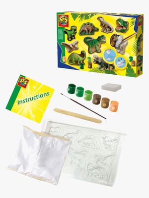 SES Creative Pysselset Gipsfigurer Dinosaurier