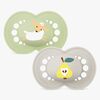 MAM Original Nappar Silikon 2-Pack 6-16m, Neutral
