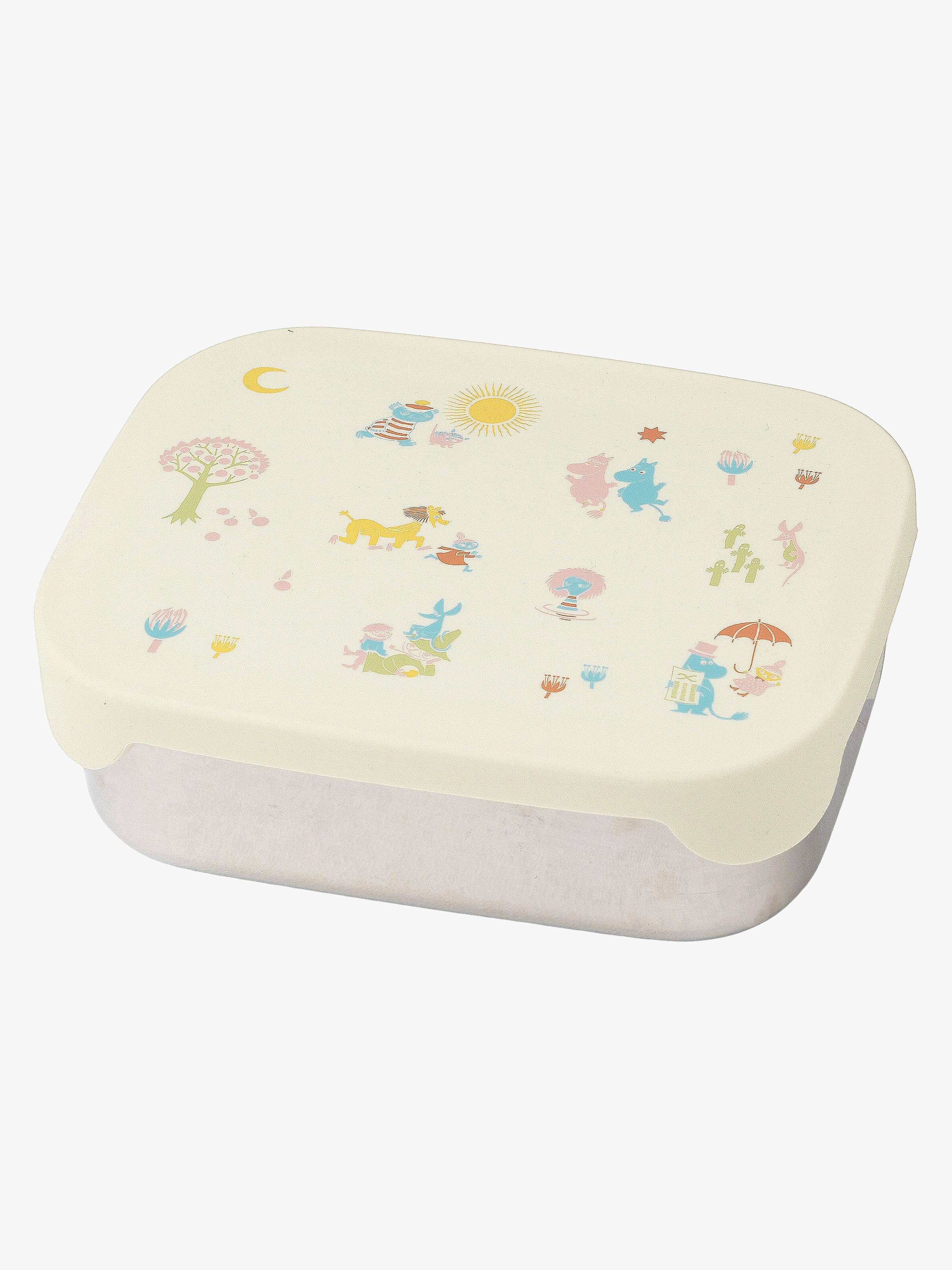 Mumin 80 Matlåda Plåt, Beige