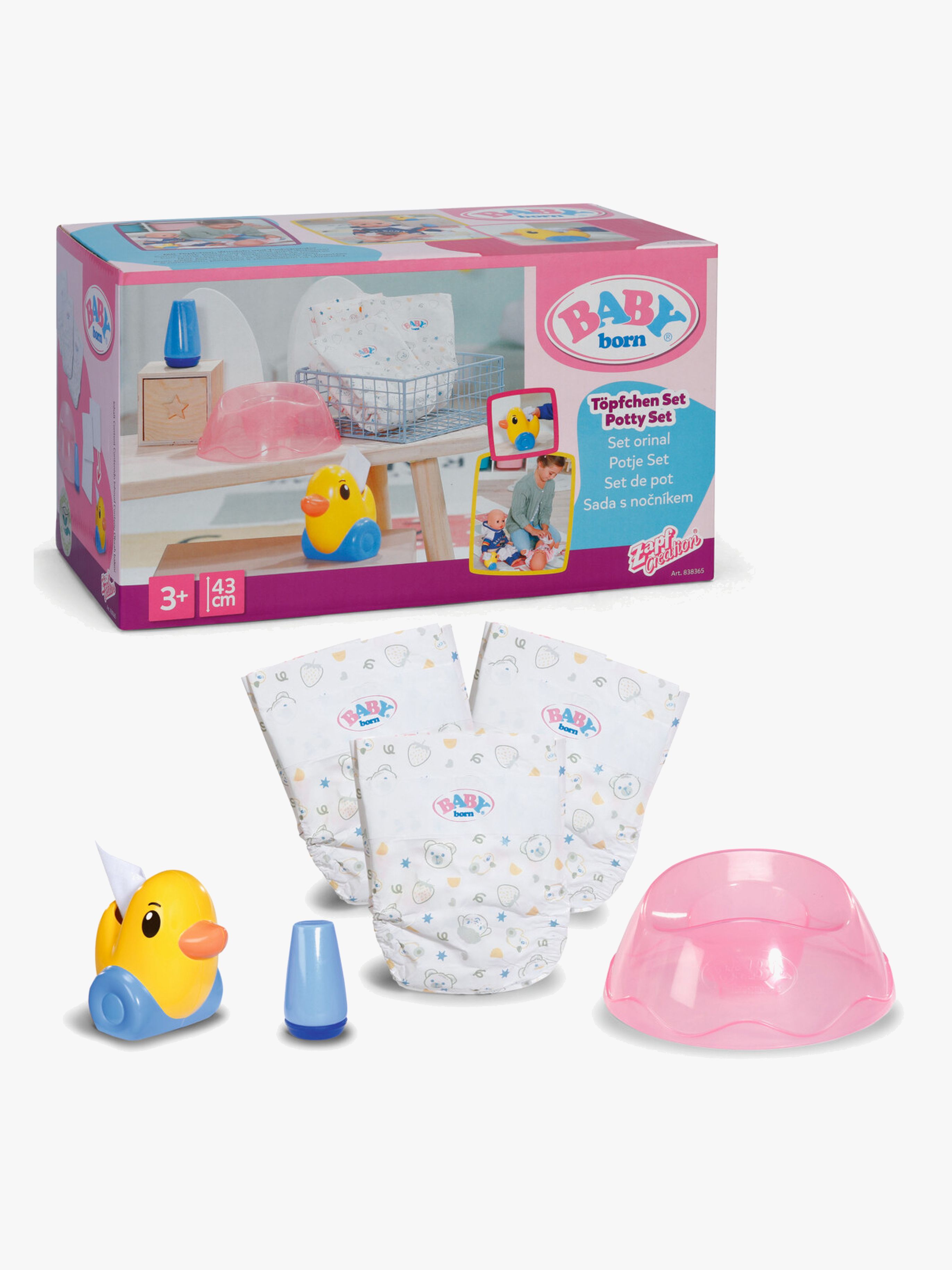 BABY born Potta Set Till Docka