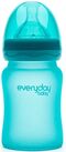 Everyday Baby Nappflaska Glas med Värmeindikator 150ml, Turquoise
