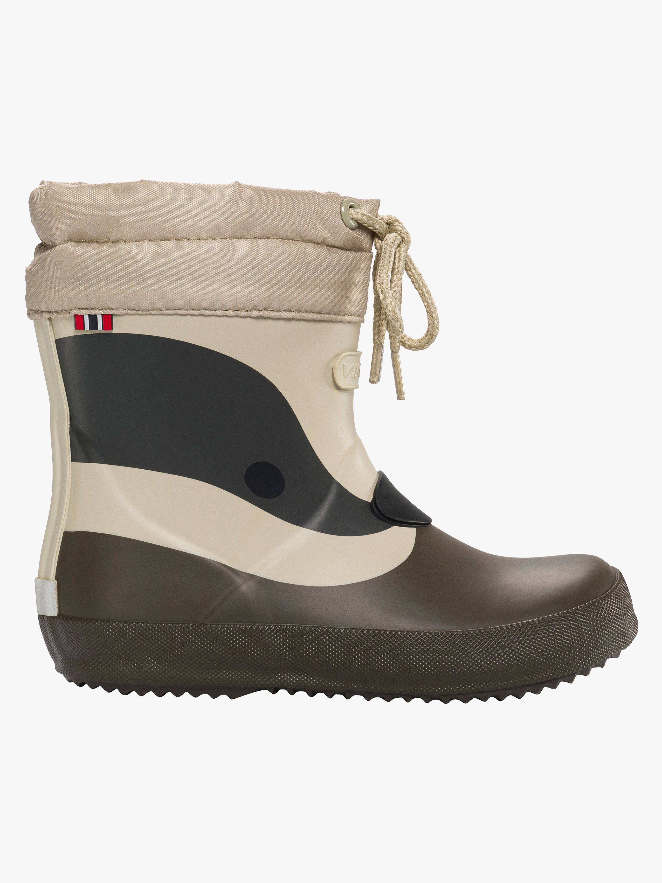 Viking Alv Indie Print Gummistövlar, Brown, 27