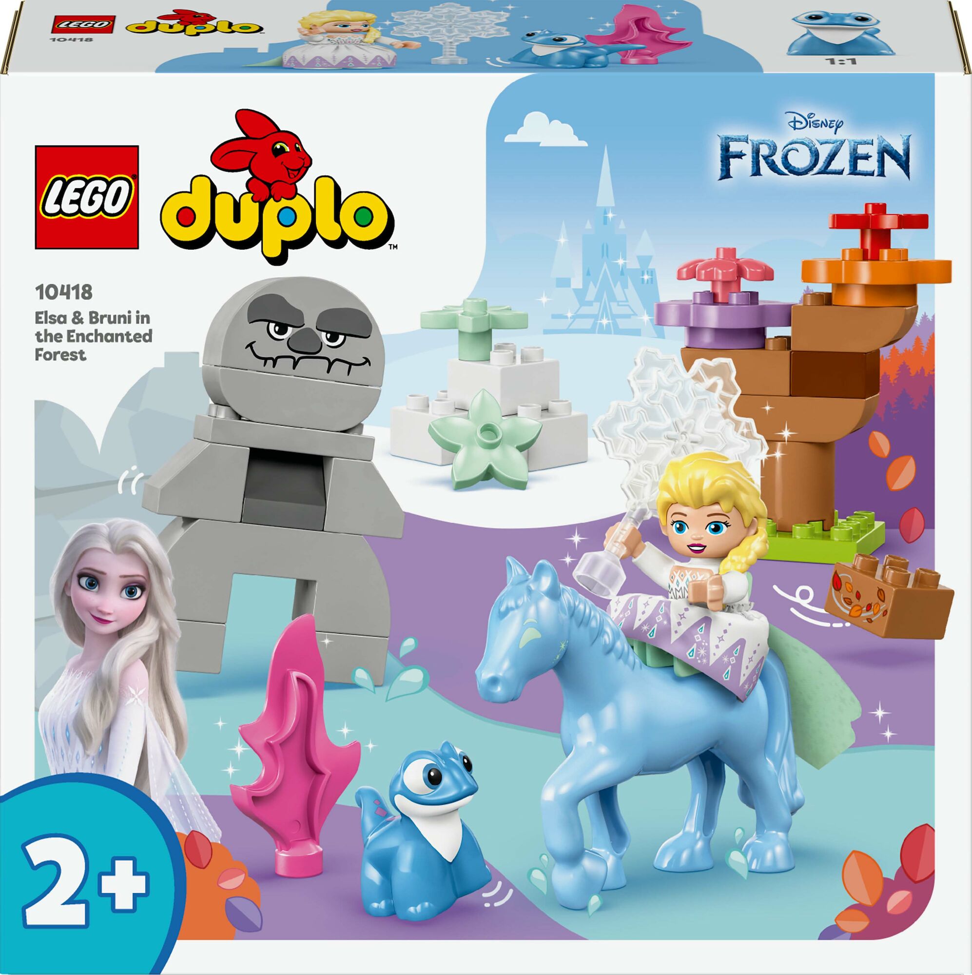 LEGO DUPLO Disney 10418 Elsa och Bruni i den förtrollade skogen