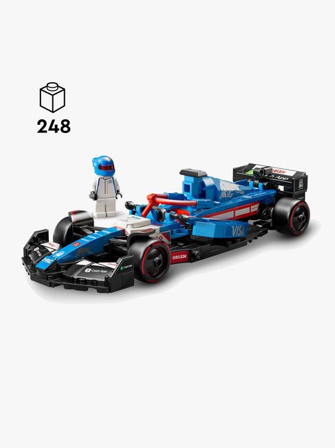 LEGO Speed Champions 77246 Visa Cash App RB VCARB 01 F1 racerbil