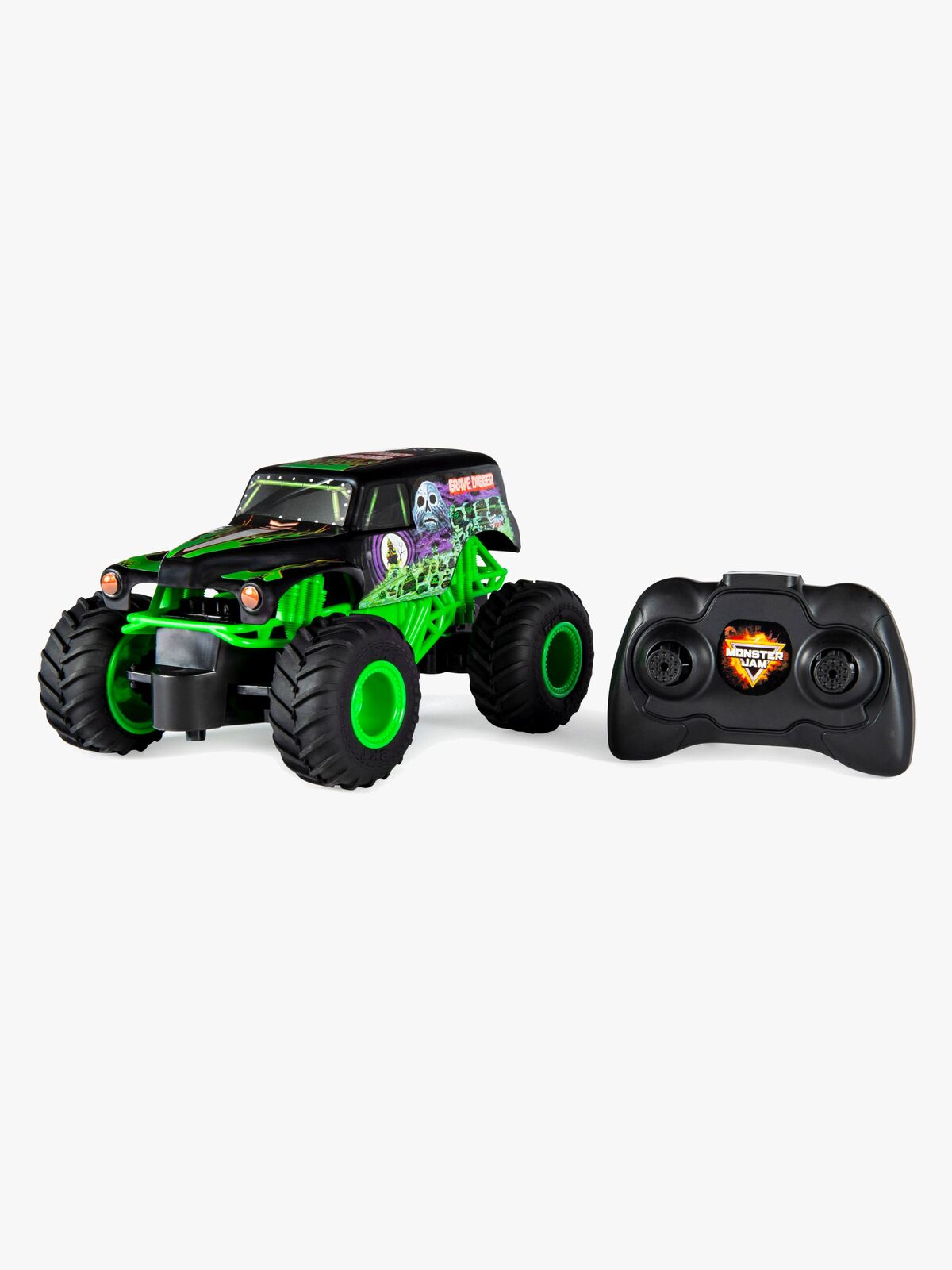 Monster Jam Radiostyrd Bil Grave Digger 1:24