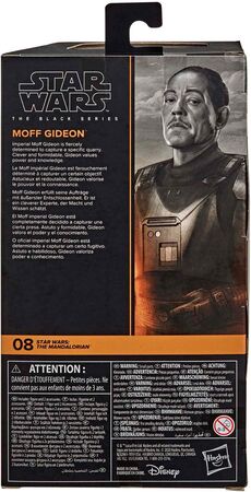 Star Wars The Black Series Figur The Mandolorian Moff Gideon