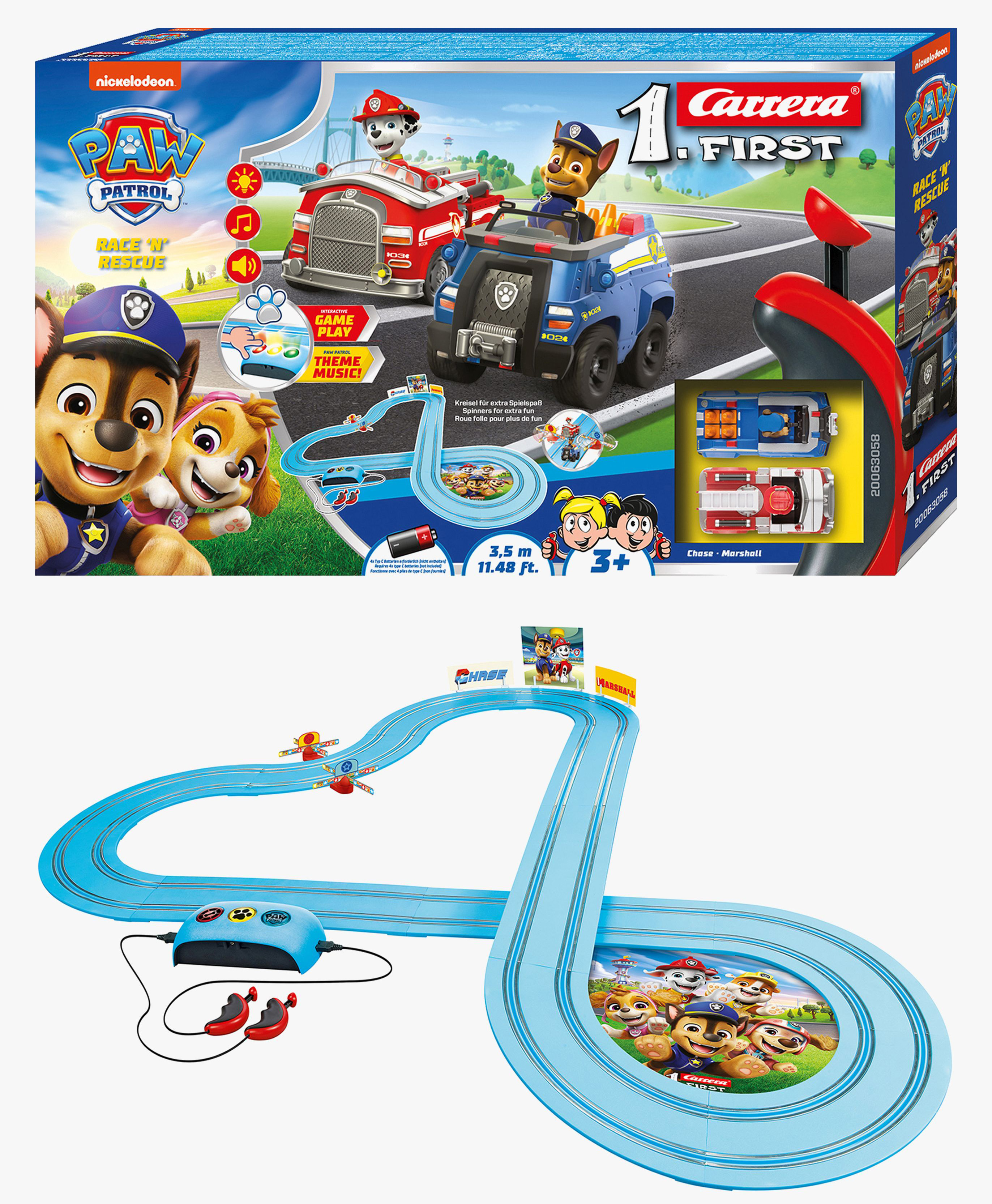Carrera Paw Patrol Race 'N' Rescue Racingbana