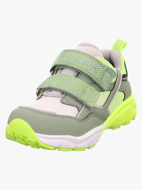 Superfit Sport5 WP Sneakers, Ljusgrön/Gul