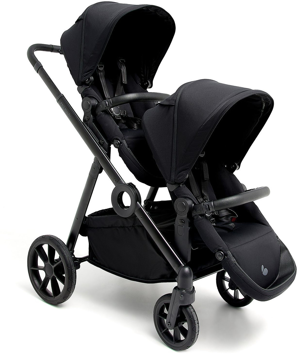 Beemoo Pro Multi 2 Syskonvagn Coffee Black
