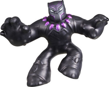 Goo Jit Zu Marvel S4 Single Pack Black Panther New Solid Squishie