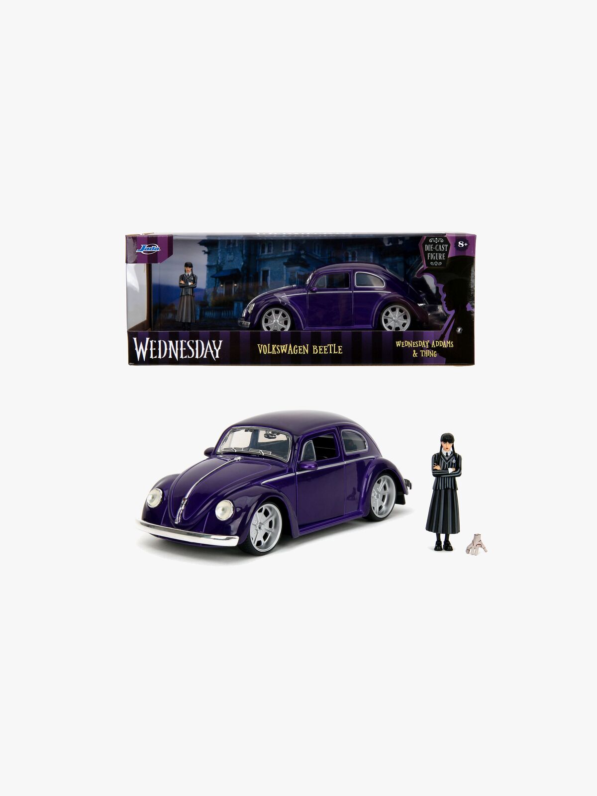 Jada Toys Wednesday Volkswagen Beetle Bil