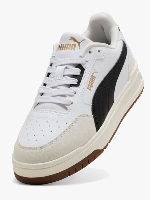 Puma Shuffle Downtown Lo OG Jr Sneakers, White/Black