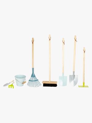 Small Foot Set Med Trädgårdsredskap