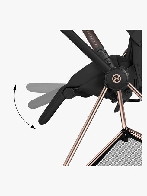 Cybex MIOS Comfort Duovagn, Matt Black/Sepia Black