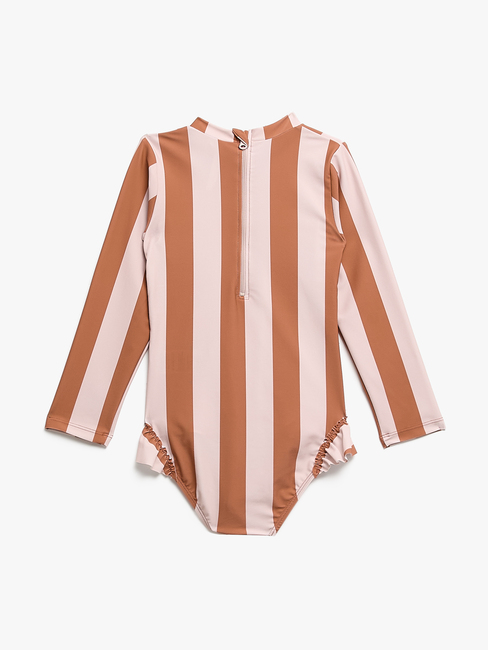 Nordbjörn Sandsjön UV-Baddräkt, Rosa Randig