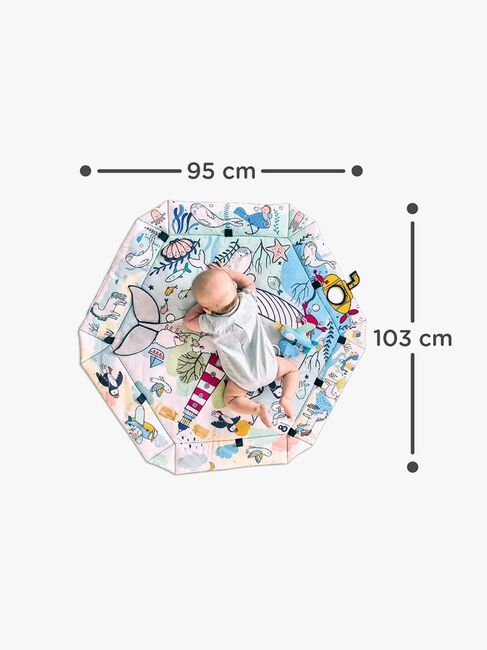 Kinderkraft Smartplay Sea Babygym, Multicoloured