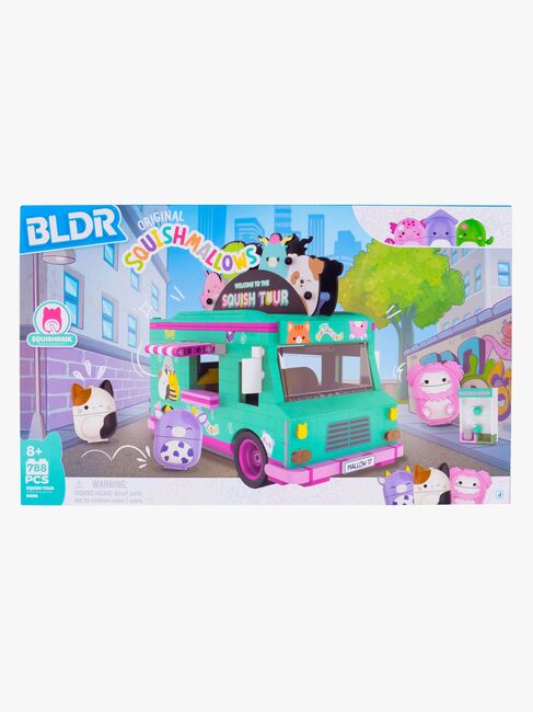 BLDR Squishmallows Byggset Squish Tour Van