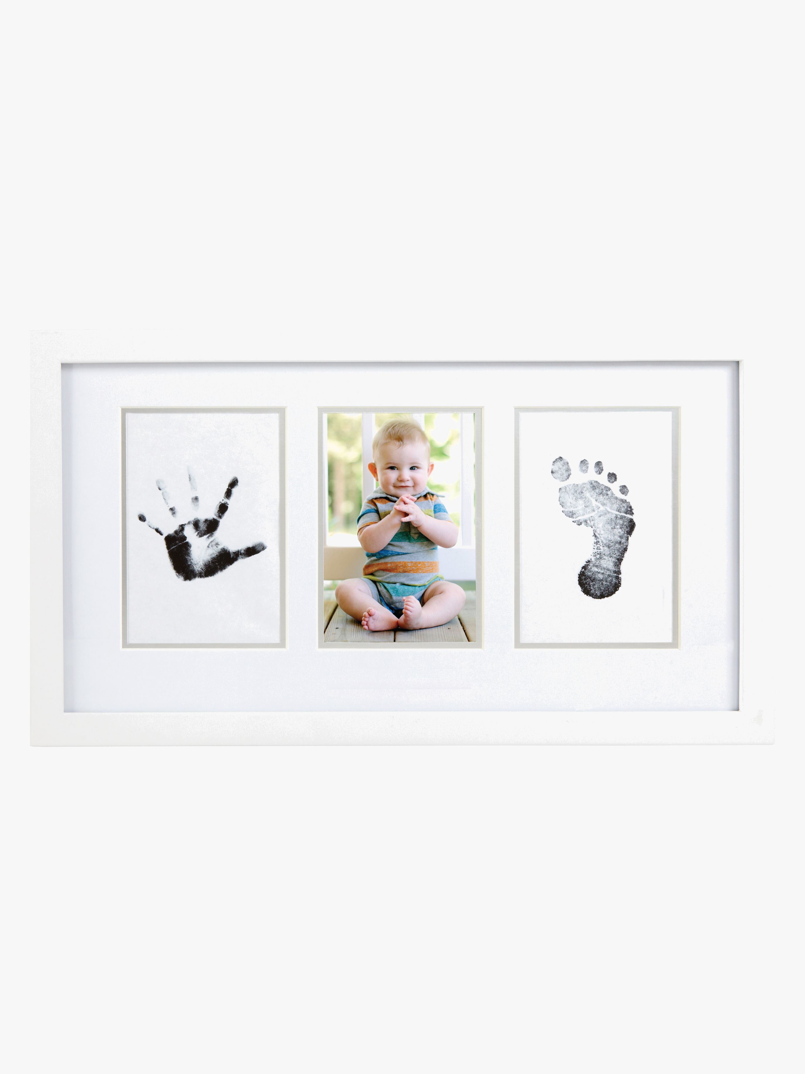 Pearhead Babyprints Fotoram Bläck, Vit