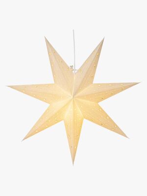 Star Trading Stjerne Vega 45 cm, Hvit
