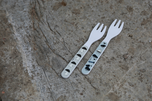 Mumin Kobbar & Skär Sked och Gaffel