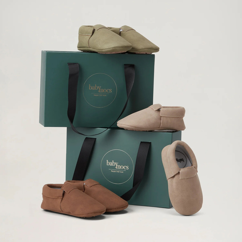 BabyMocs Casual Mocs Inneskor, Green