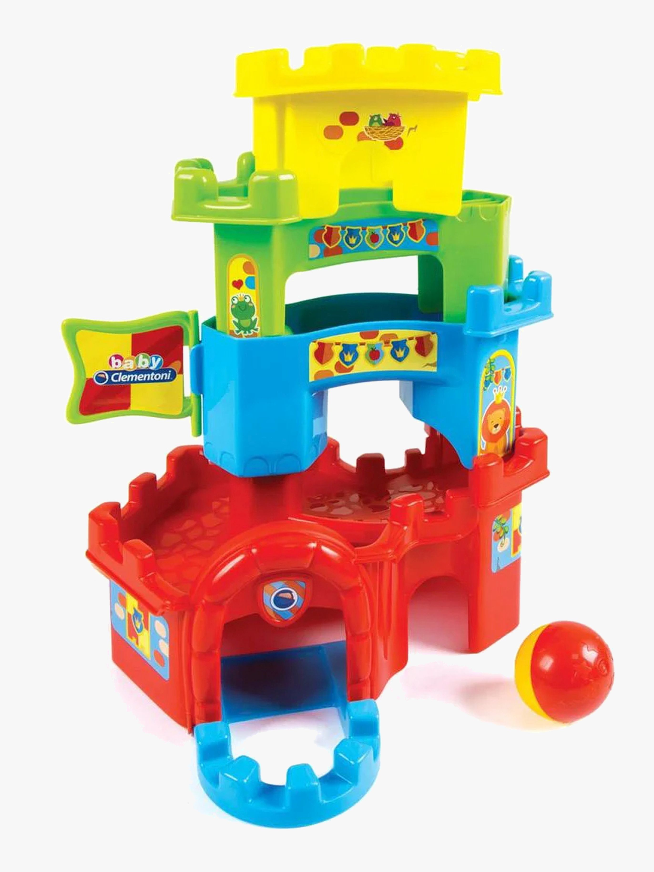 Clementoni Baby Kulbana Roll &  Drop Fun Castle