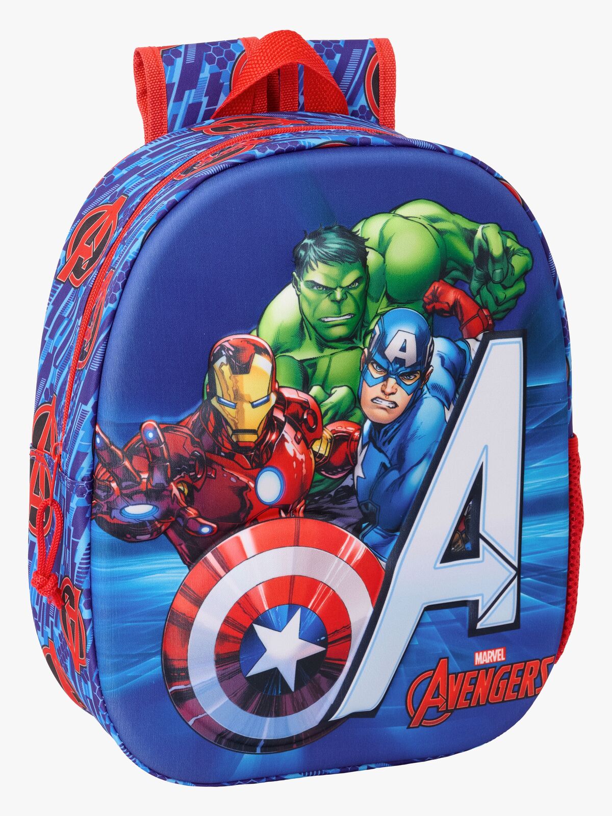 Marvel Avengers 3D Ryggsäck 8.5L, Blå