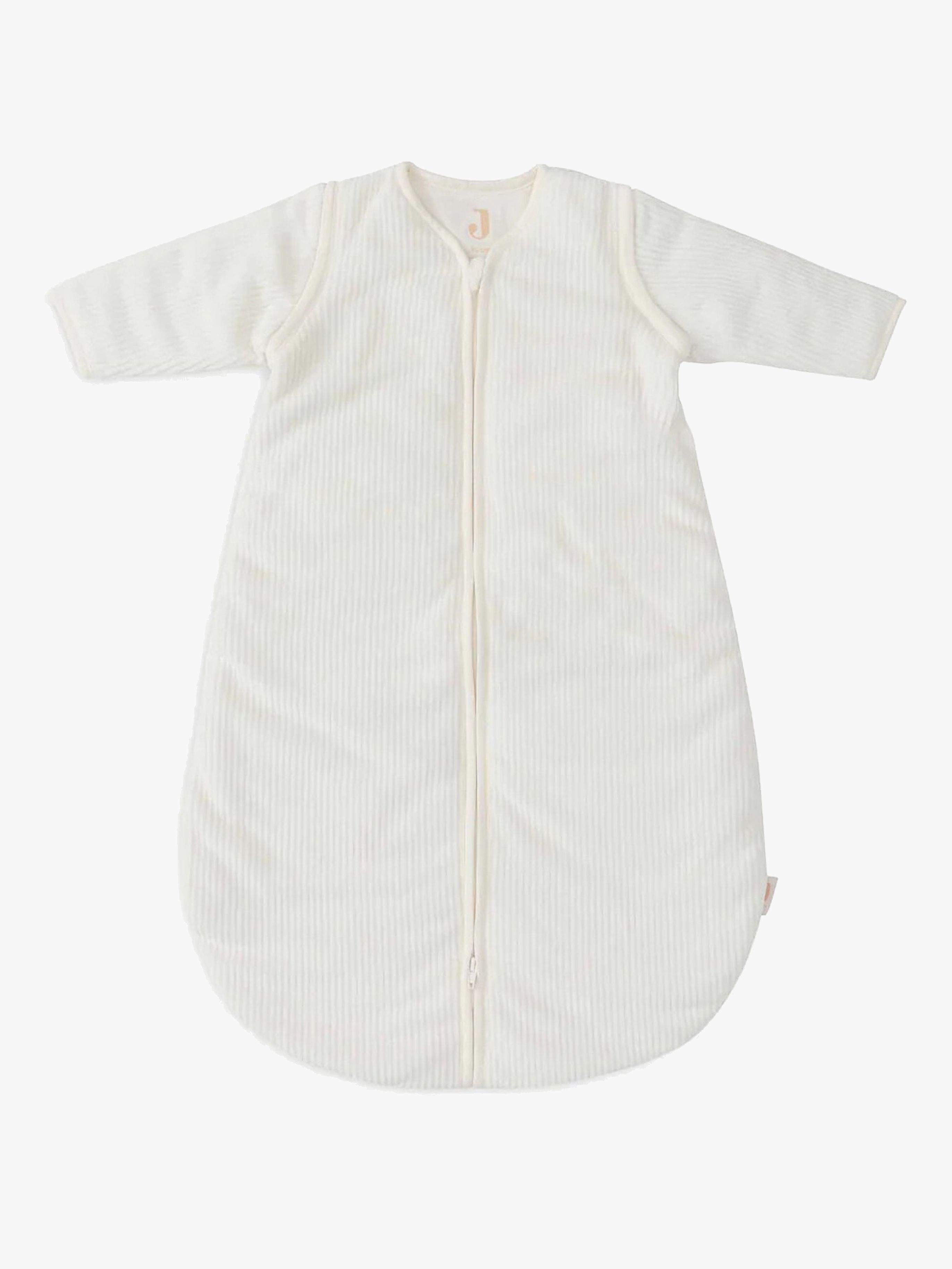 Jollein Sovpåse med Avtagbar Ärm Rund 90 cm, Rib Ivory