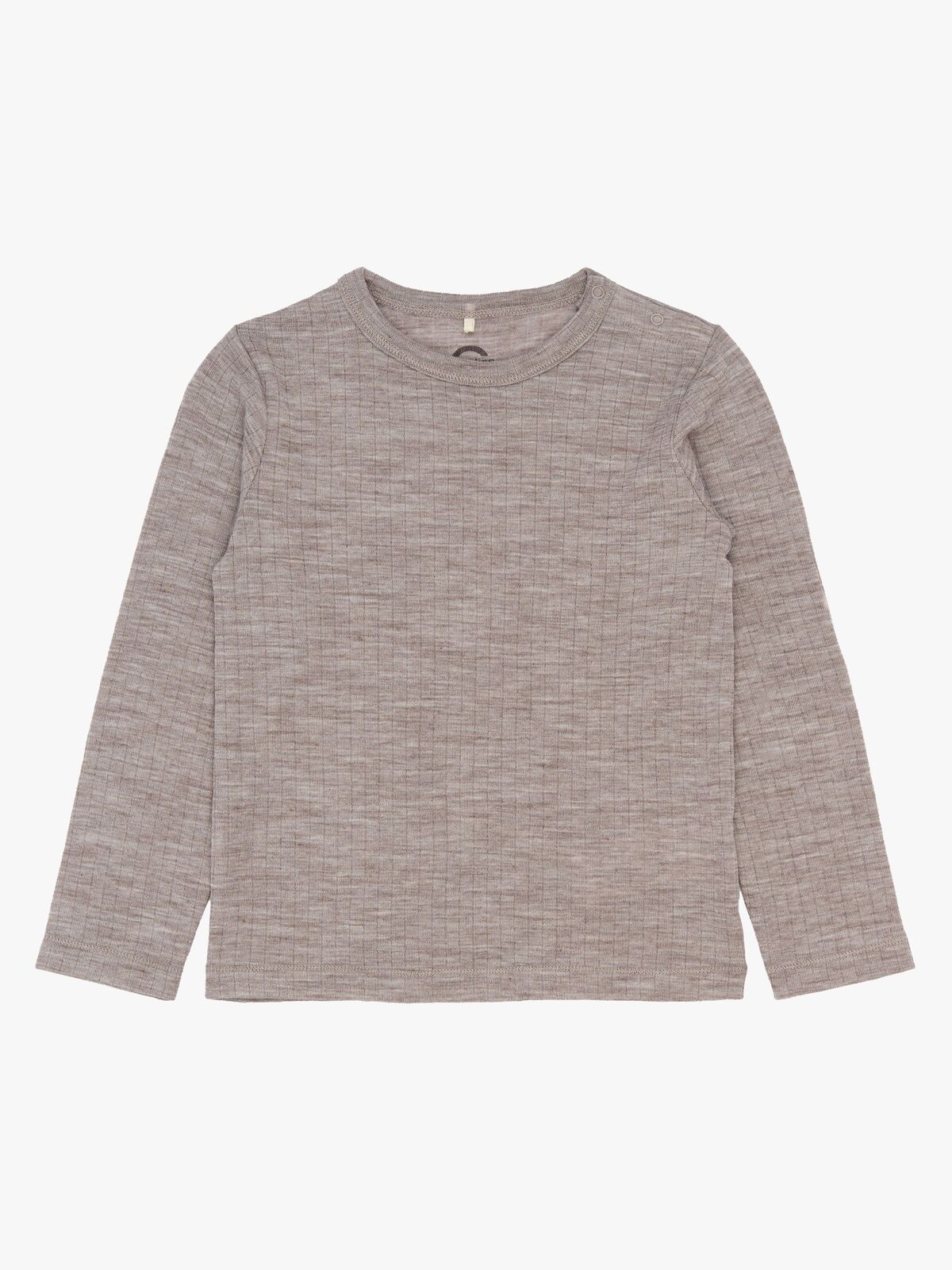 Mikk-Line  Långärmad T-shirt Barn Merinoull, Melange Denver
