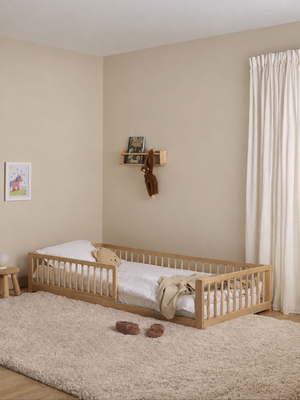 Minitude DYLAN Juniorsäng/Montessorisäng 90 x 200, Nature